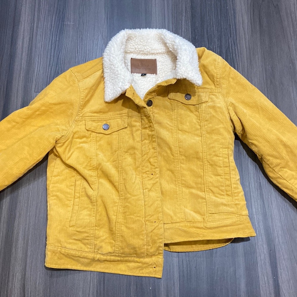 Mustard Yellow Corduroy Jacket Gem